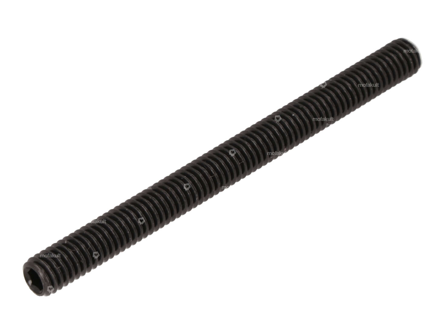 Gewindestift M6x70 mm Innensechskant geschwärzt Carousel Image 1