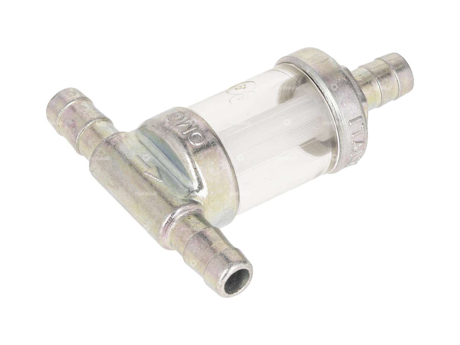 OMG Benzinfilter «T» Metall 8 mm (demontierbar) Carousel Image 1