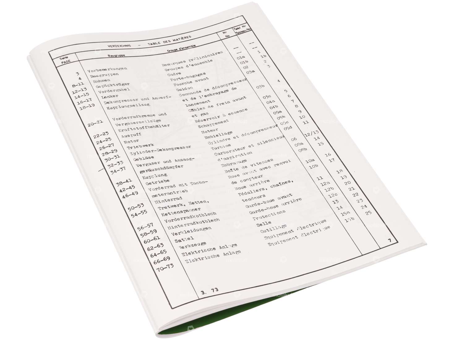 Ersatzteilkatalog | Condor PTT Typ 420 Kleinmotorrad Carousel Image 2