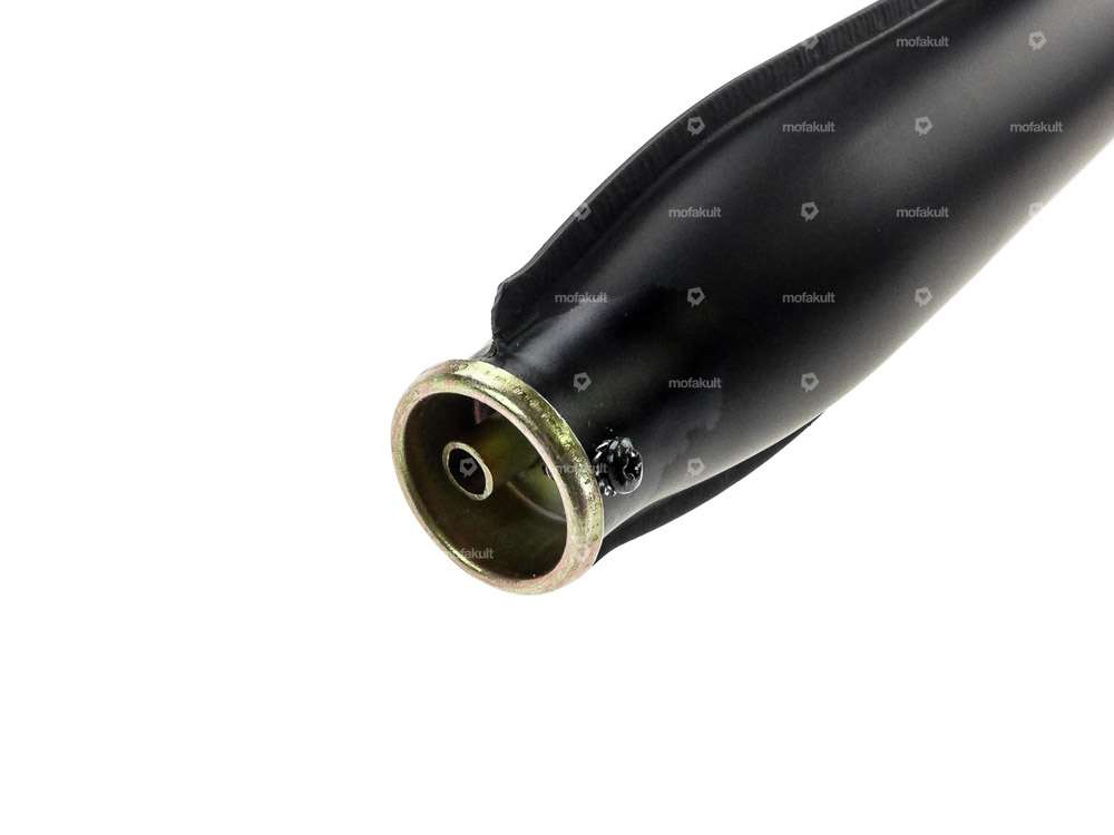 Exhaust 22 mm straight outlet black | Tomos A3 Carousel Image 4