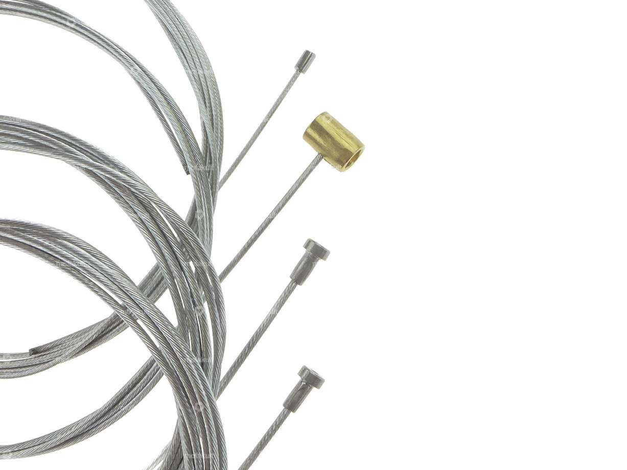 Cable set E50 engine automatic gray | Puch Maxi S / N Carousel Image 2
