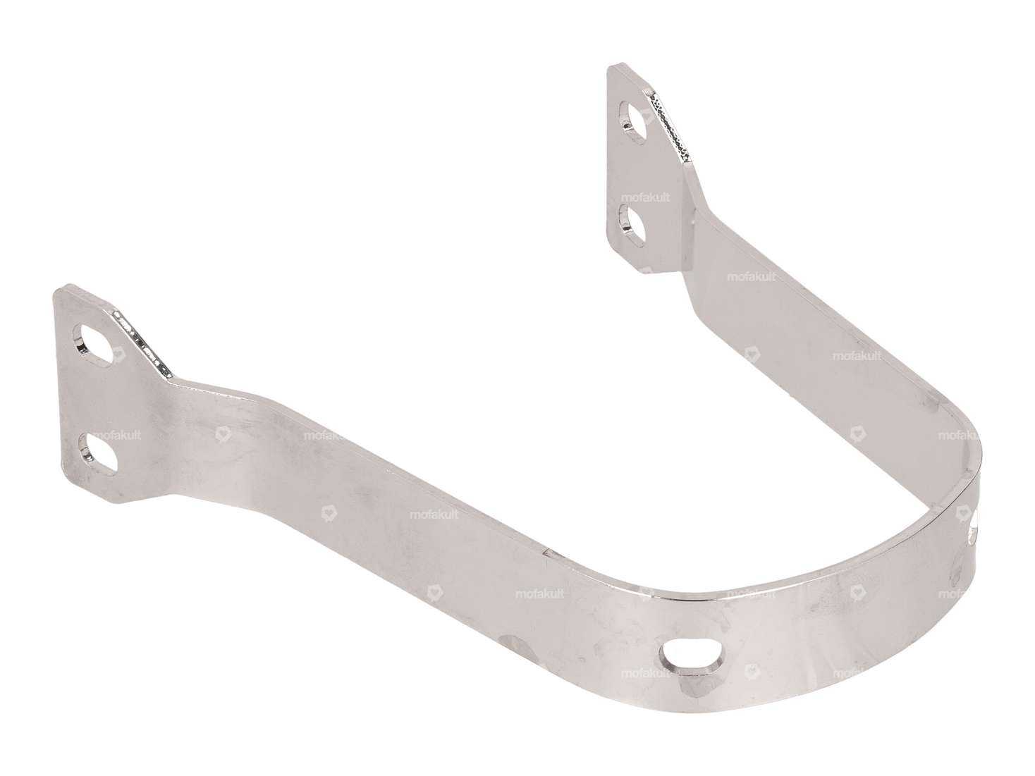 Solid chrome mudguard arch Carousel Image 2