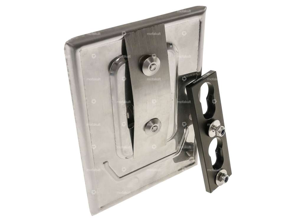 66HEROES Grundplatte Wechselnummer-Halterung Alu Carousel Image 4