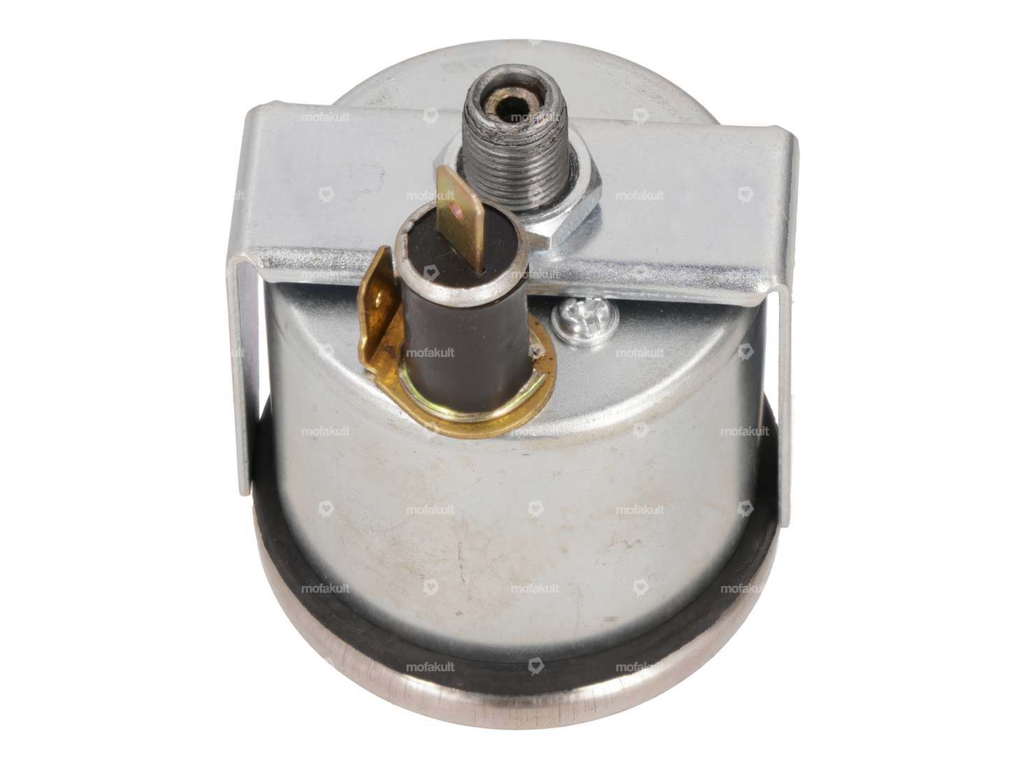 Tacho 80 km/h Ø 48 mm beleuchtet (weisses Ziffernblatt) Carousel Image 3