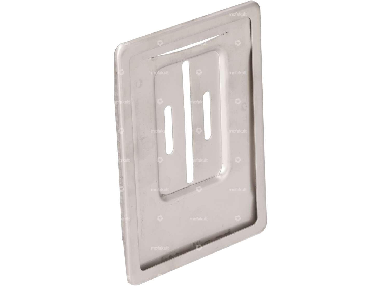 Nummernschildhalter (mit Rahmen) Inox (CH-Version) Carousel Image 1