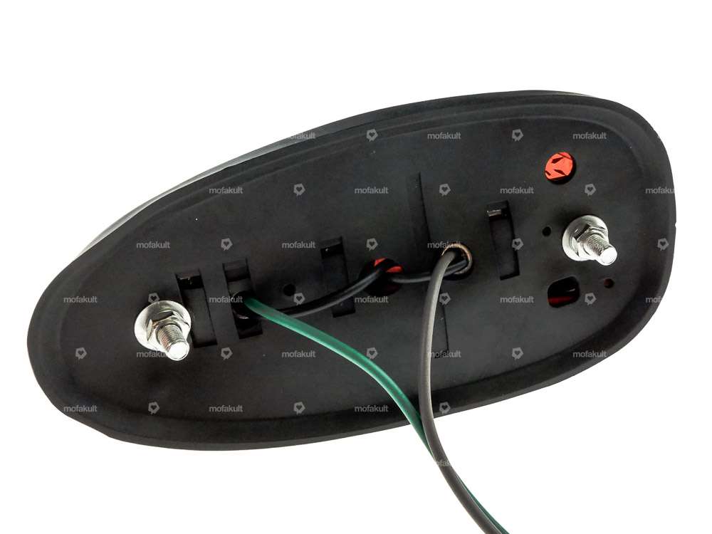 Rear light "Hella" large brake light chrome Carousel Image 3