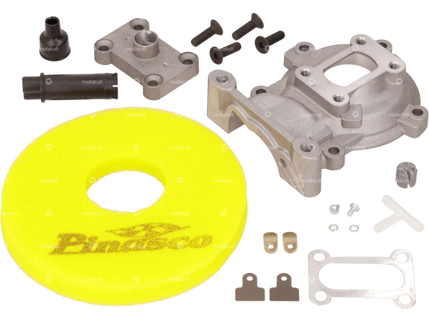 Pinasco side inlet set Ø 46 mm | Piaggio Ciao, SI, Bravo, Boxer Carousel Image 1