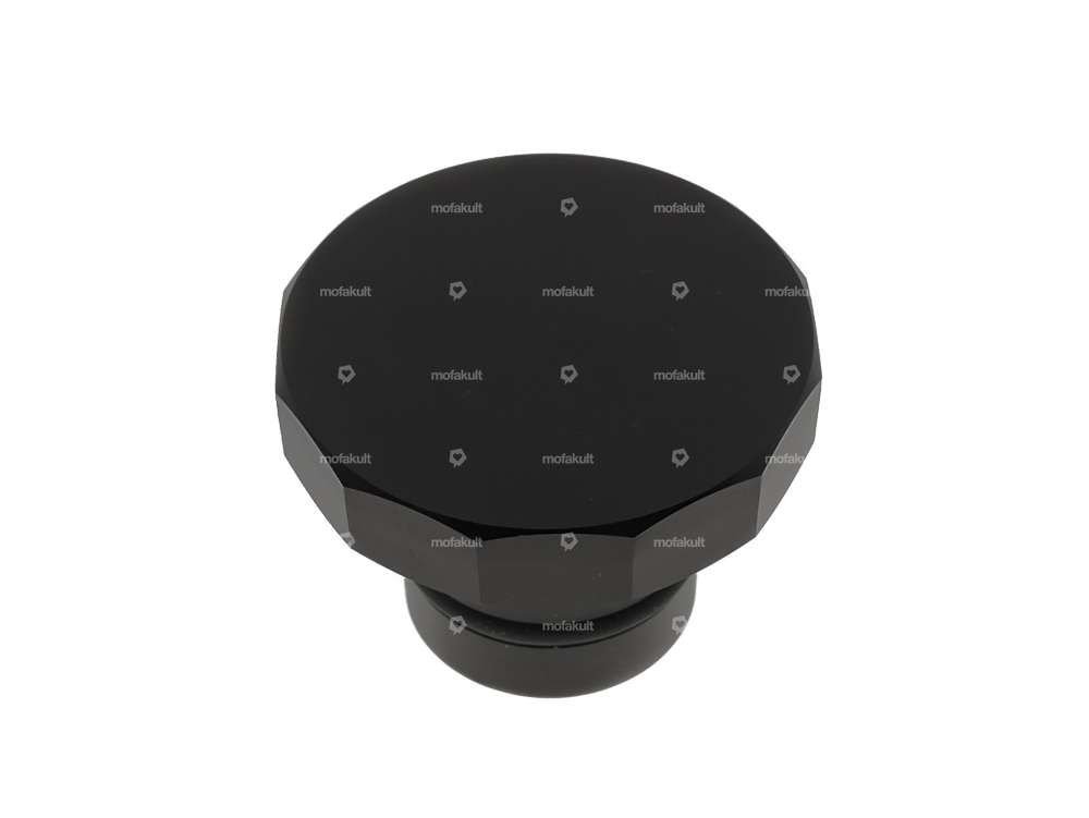 66HEROES Tankdeckel Alu eckig (zum stecken) schwarz | Puch Maxi Carousel Image 1