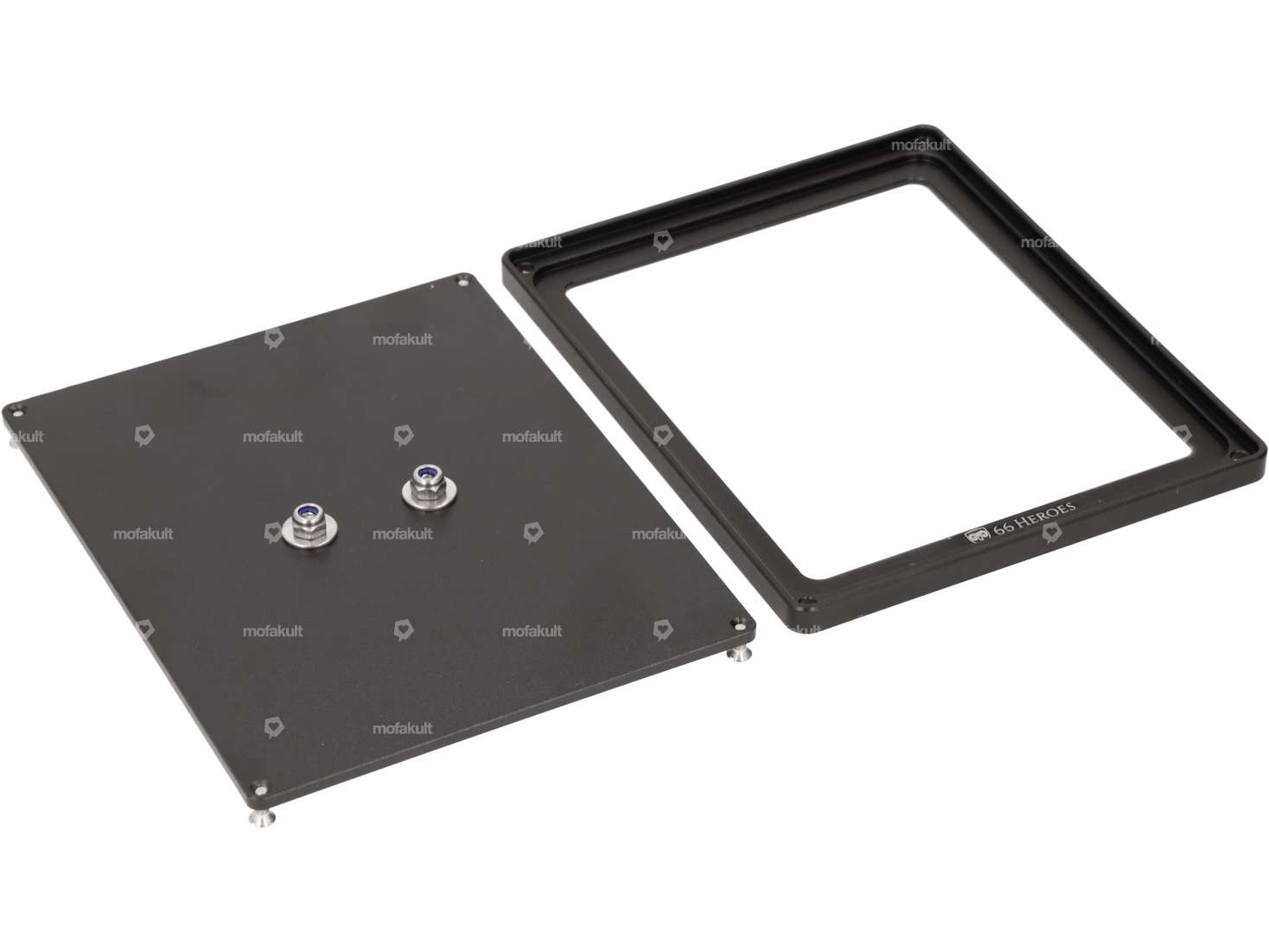 66HEROES Nummernrahmen Custom schwarz (DE-Version) Carousel Image 3