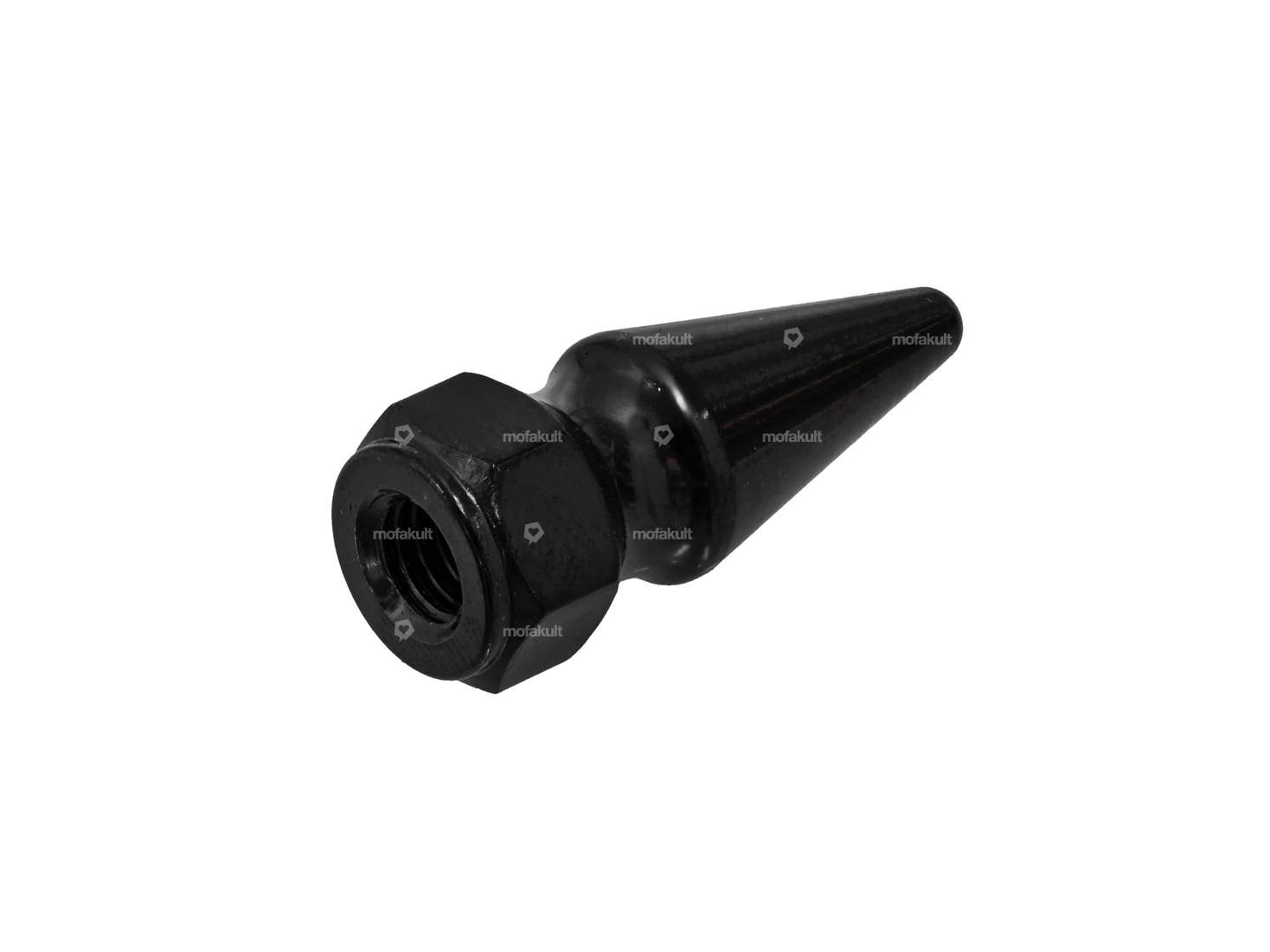 66HEROES Spitzmutter «Spike» M6 schwarz Inox Carousel Image 2