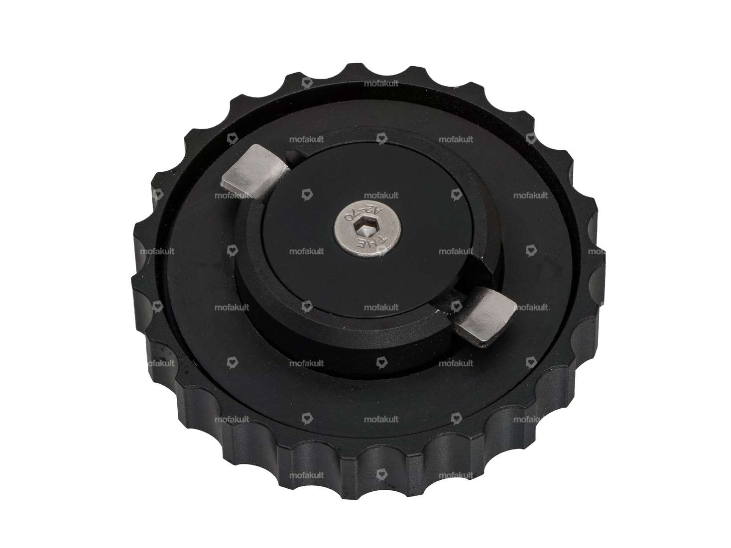 66HEROES Tankdeckel Bajonett 40 mm schwarz Carousel Image 2