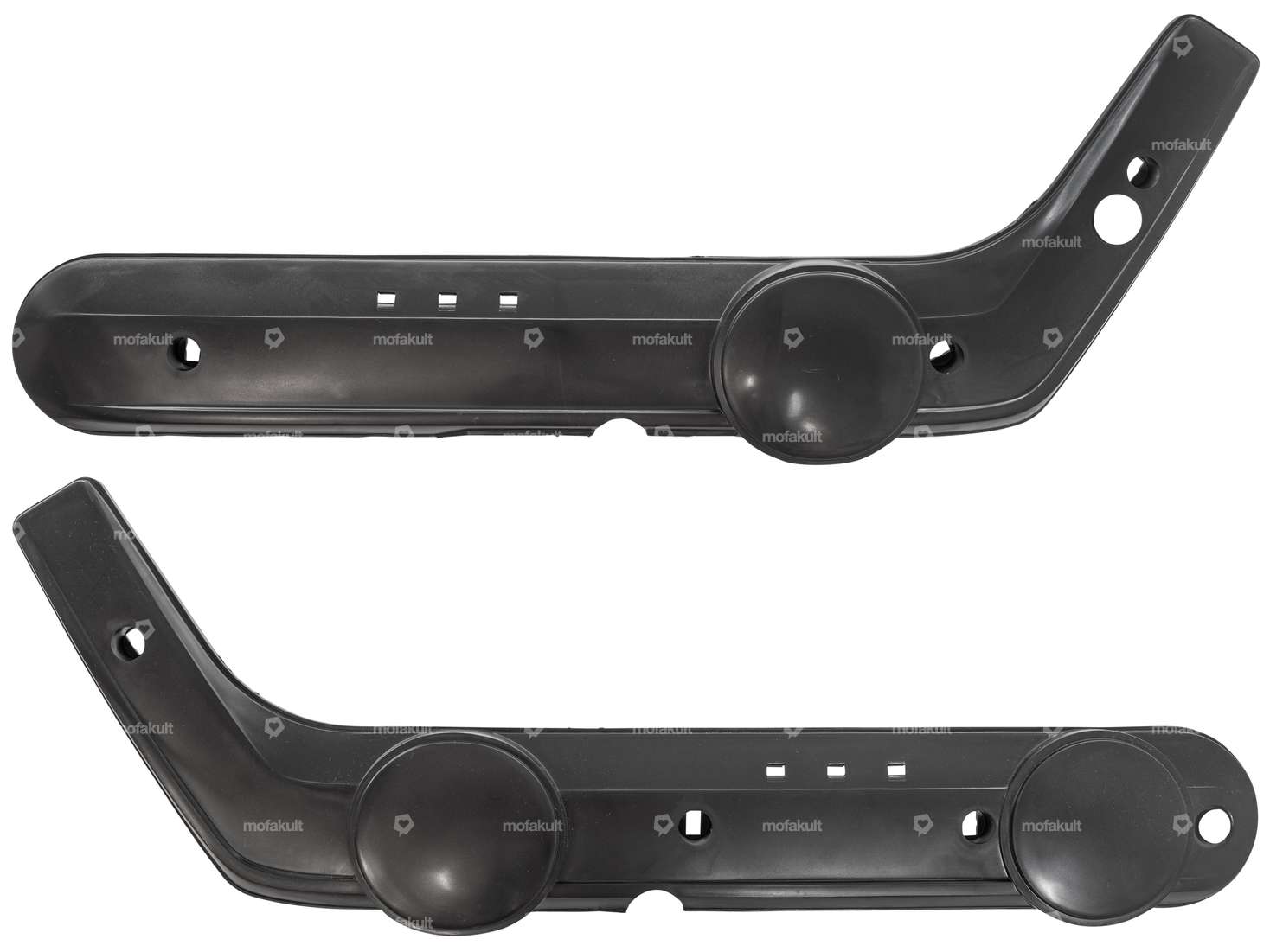 Seitenschützer schwarz kantig Mono | Piaggio Ciao Carousel Image 1