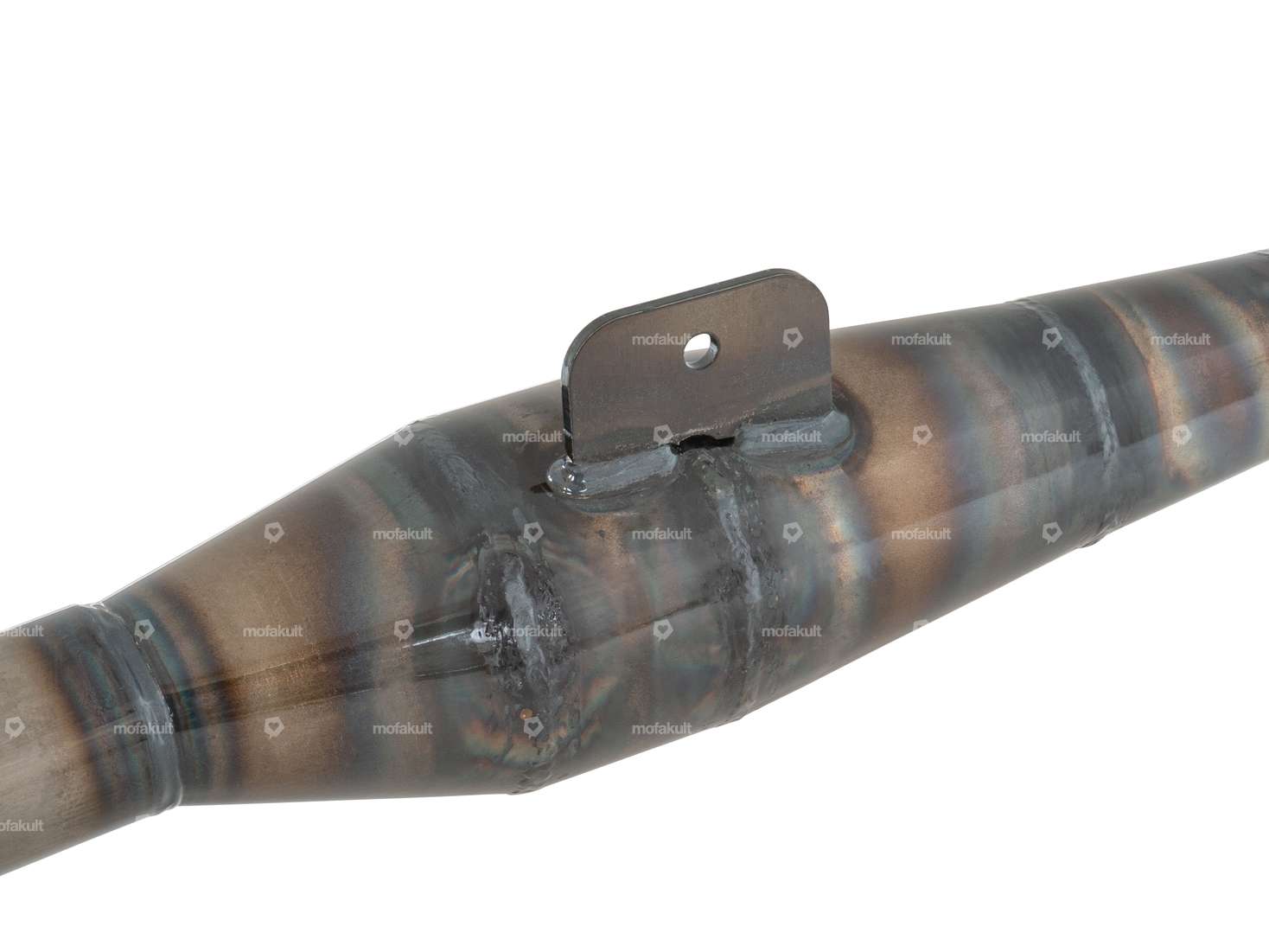 Exhaust "Bullet EVO-1" blanco | Puch Maxi E50 Carousel Image 2