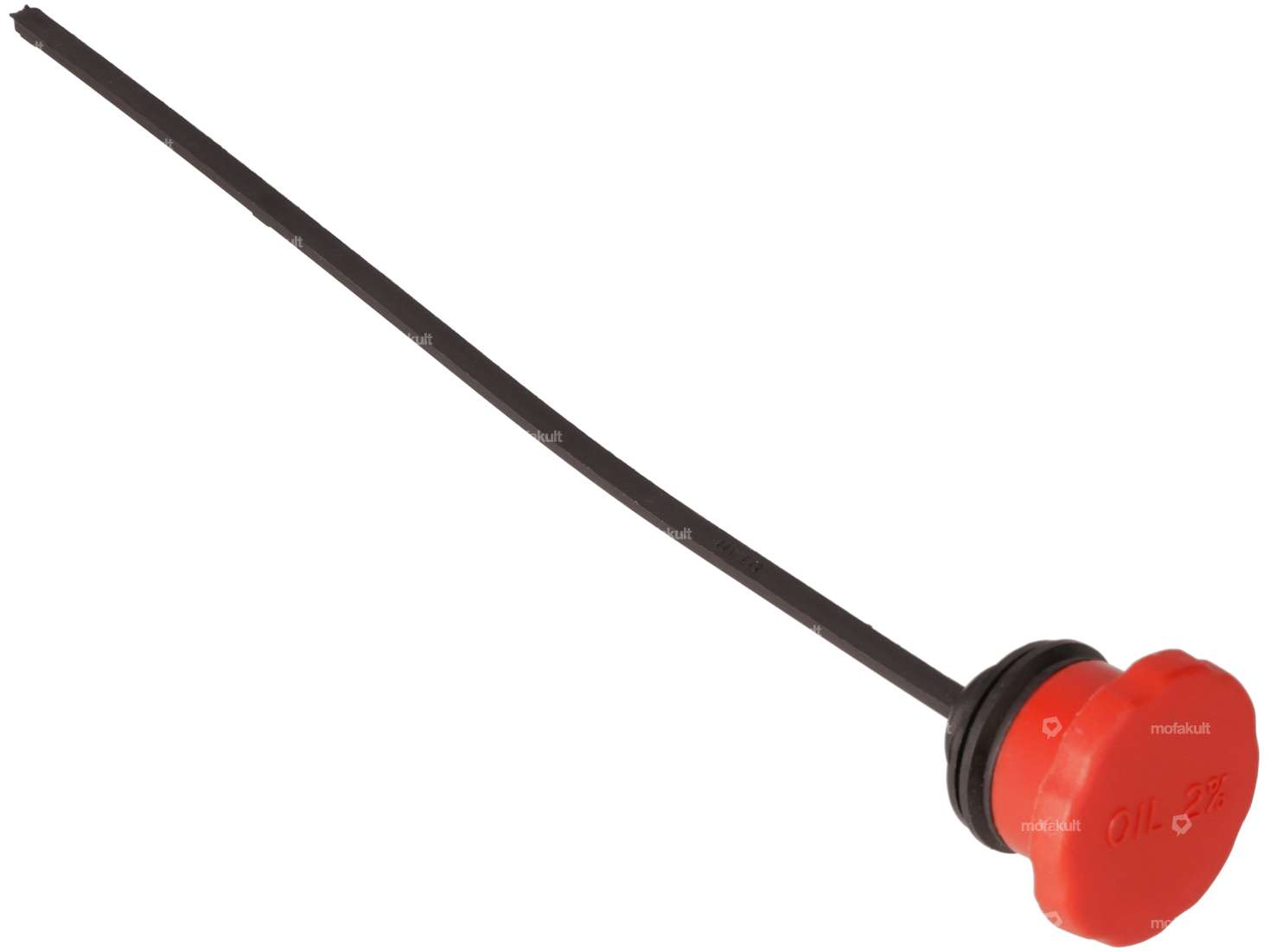 Gas cap with dipstick red/black original NOS | Piaggio Ciao, Bravo Carousel Image 2