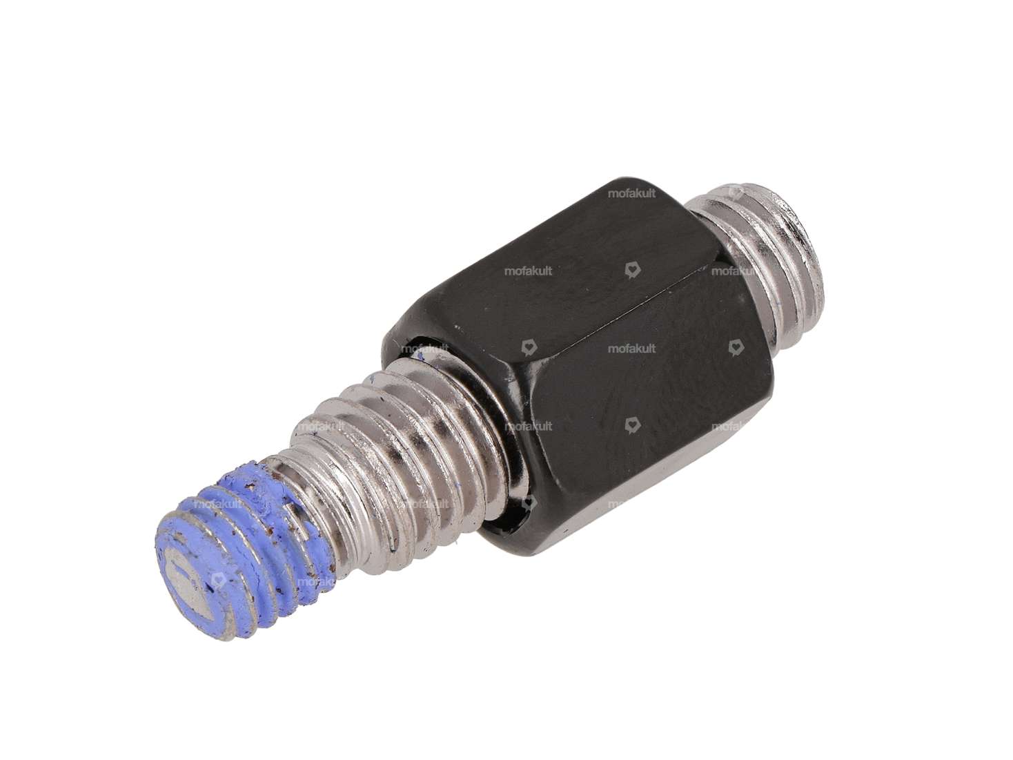 Adapter mirror mount M8 - M10 black Carousel Image 1