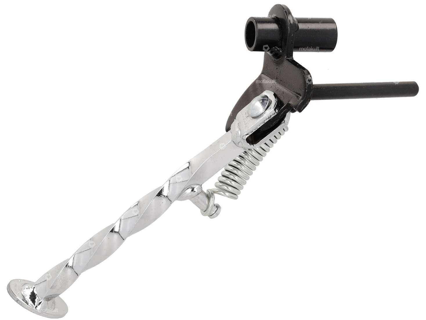 Side stand turned chrome / galvanized | Piaggio Ciao Carousel Image 1