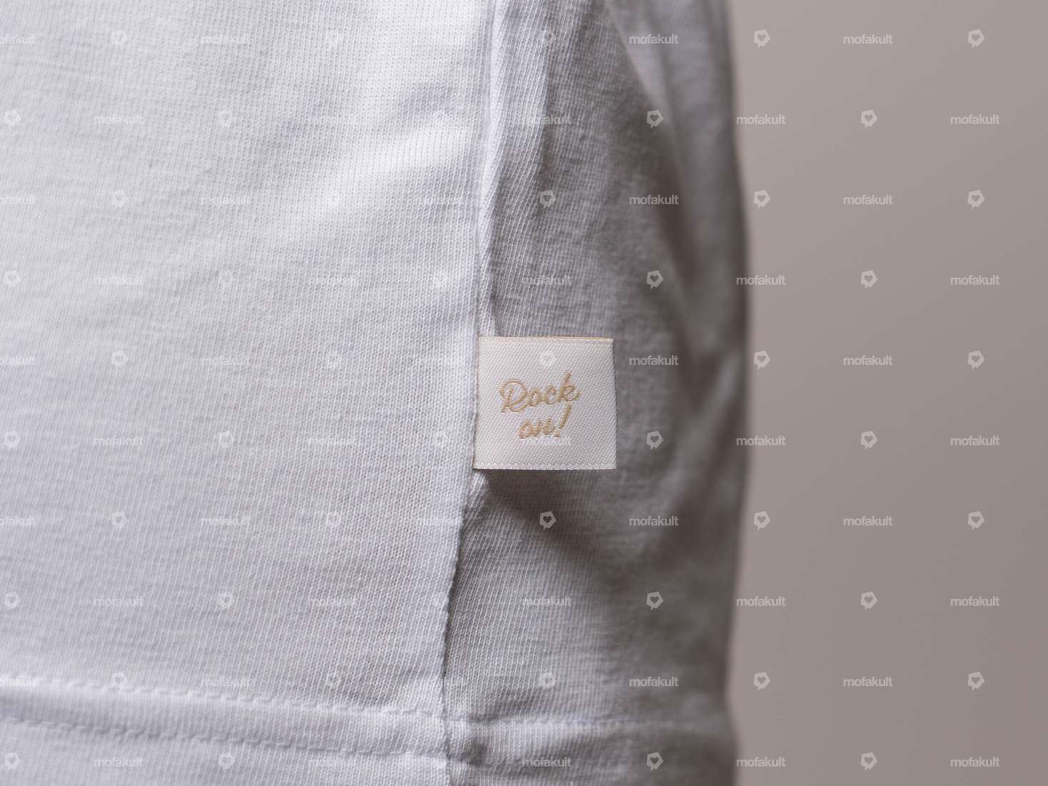 mk-Merch T-Shirt «PUCH» UNISEX weiss Carousel Image 8