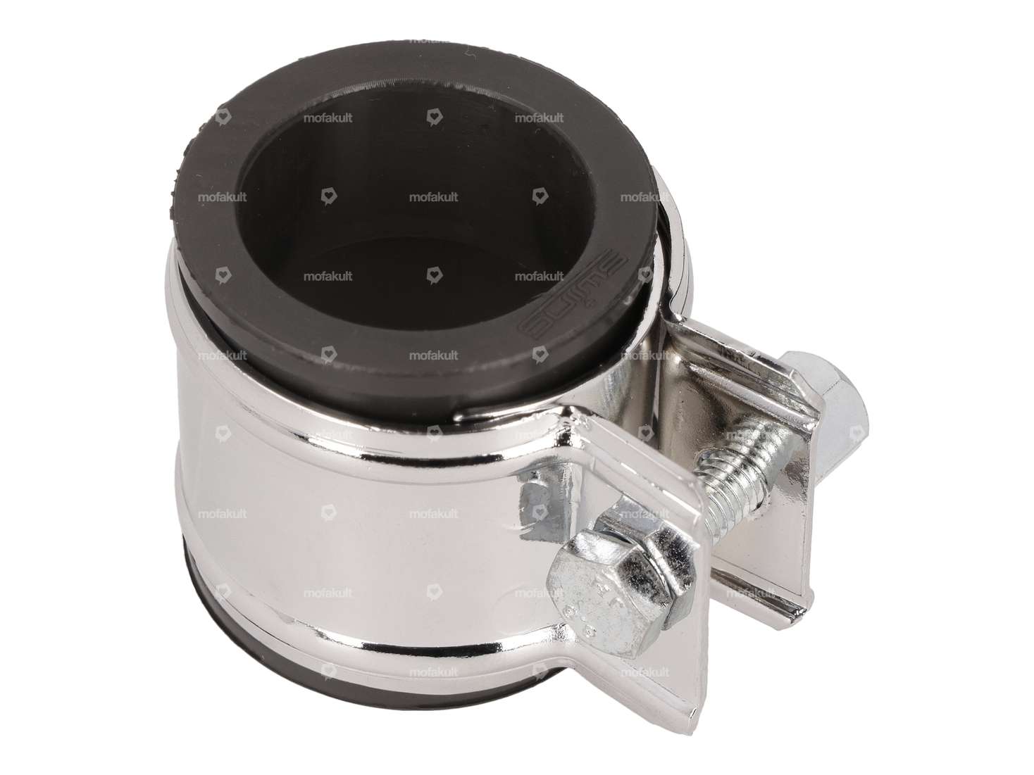 swiing® ingenious Auspuffklemme 32 mm hitzebeständig Chrom Carousel Image 1