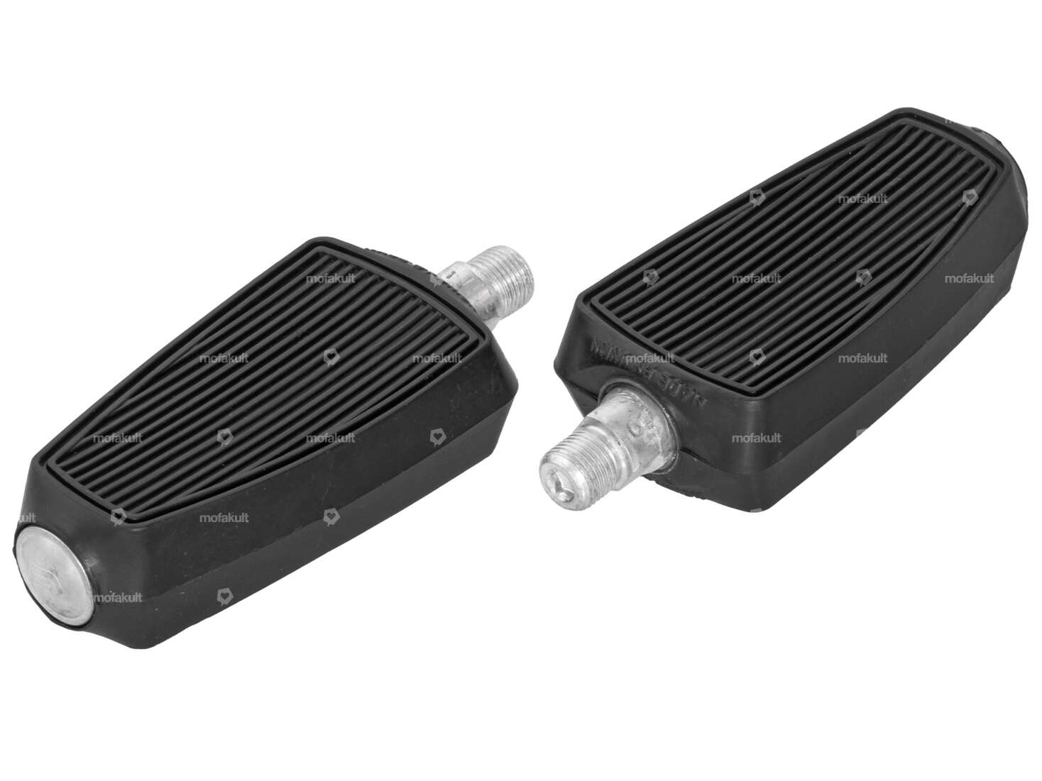 Union Pedale Kunststoff M14 x 1.25 schwarz | Solex / Motobecane / Peugeot Carousel Image 1