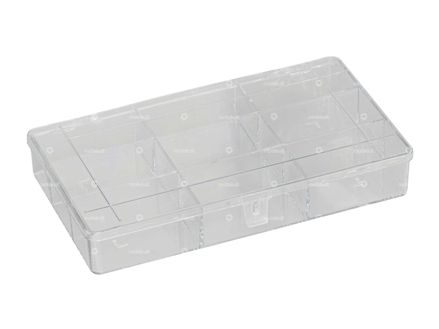 Assortment box transparent 9 compartments Carousel Image 1