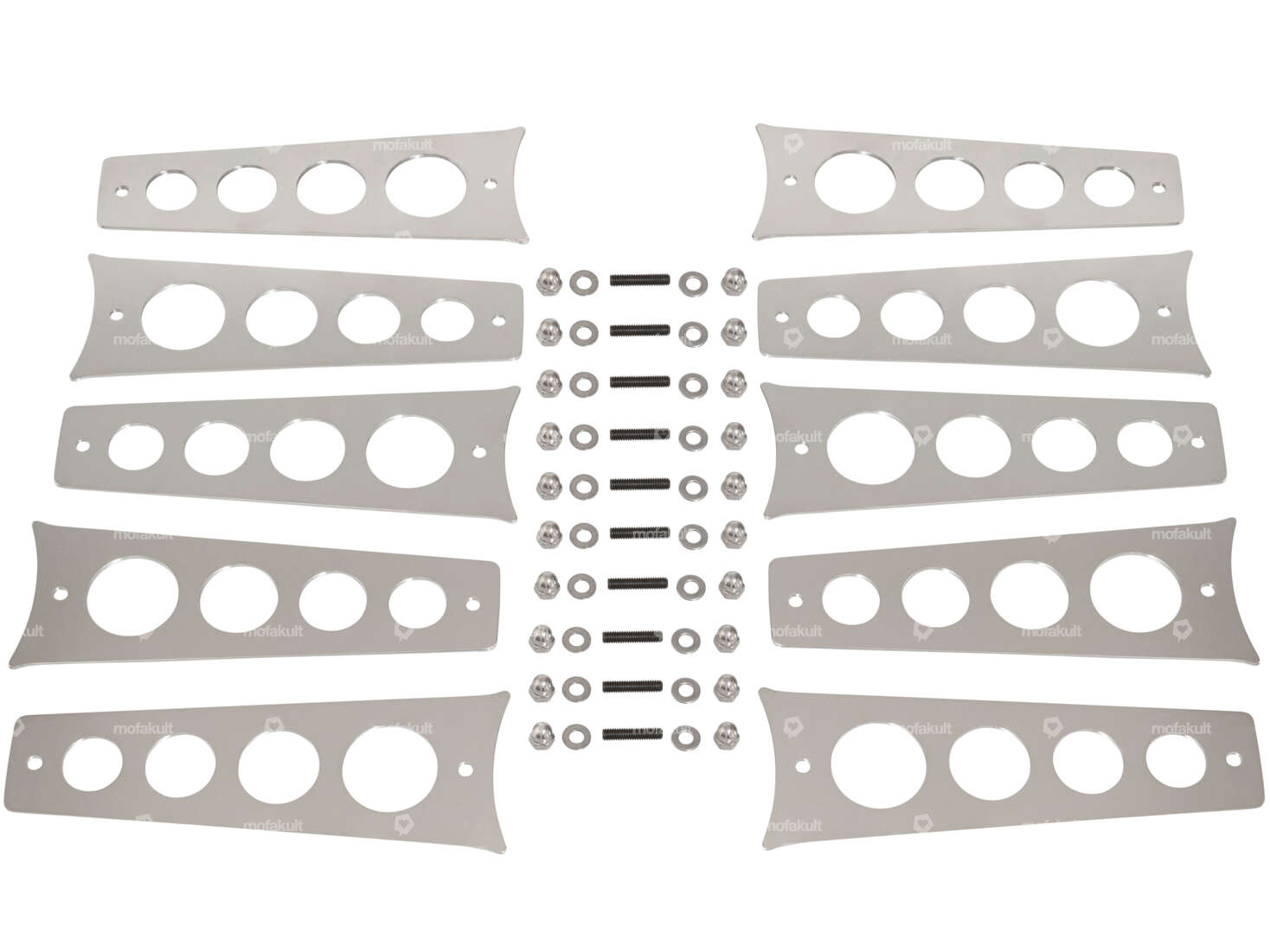 66HEROES rim cover set cast rim Inox | Puch Maxi Carousel Image 1