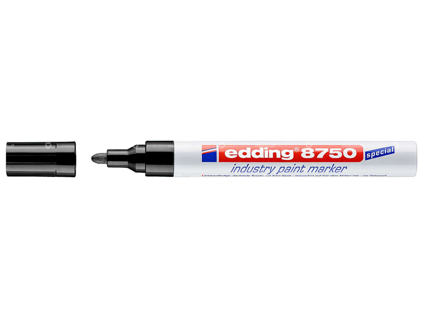 edding 8750 industrial paint marker 2 - 4 mm black Carousel Image 1