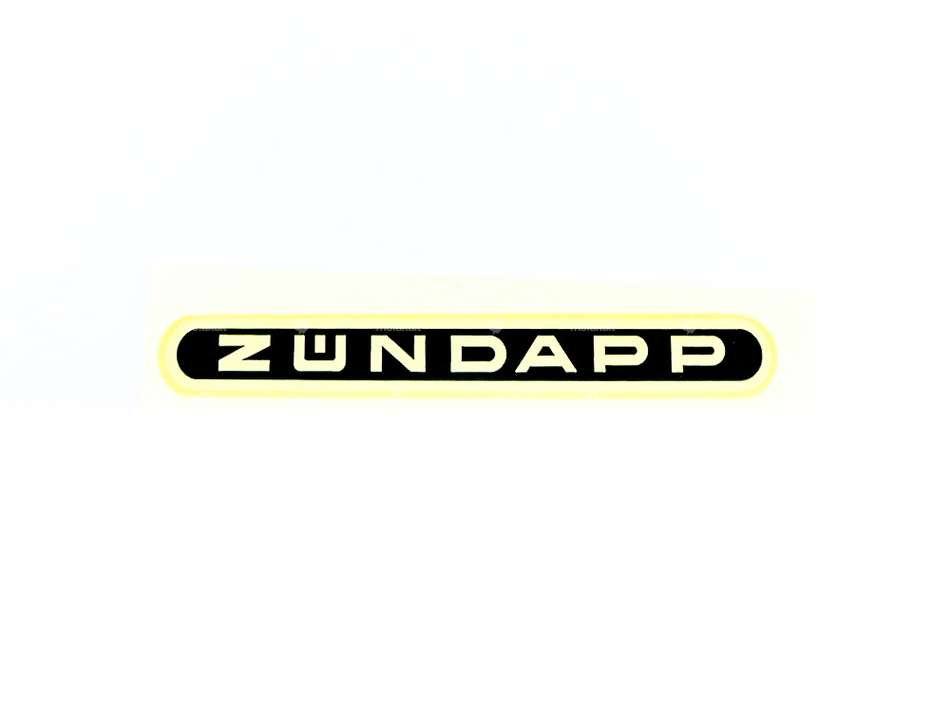 Water decal "Zündapp" black Carousel Image 1