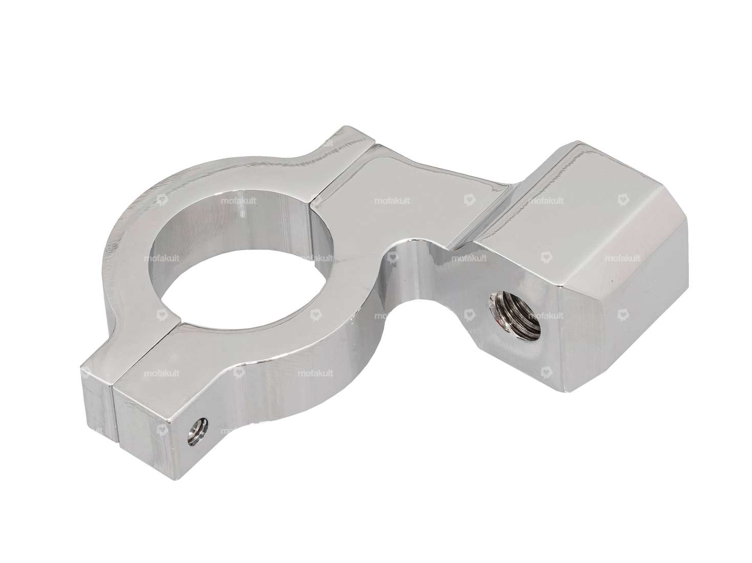 Mirror mount M8 aluminum chrome Carousel Image 2