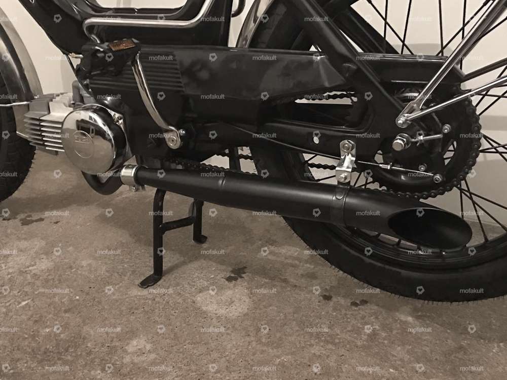 Sidepipe silencer Ø 32 / 60 mm black Carousel Image 4