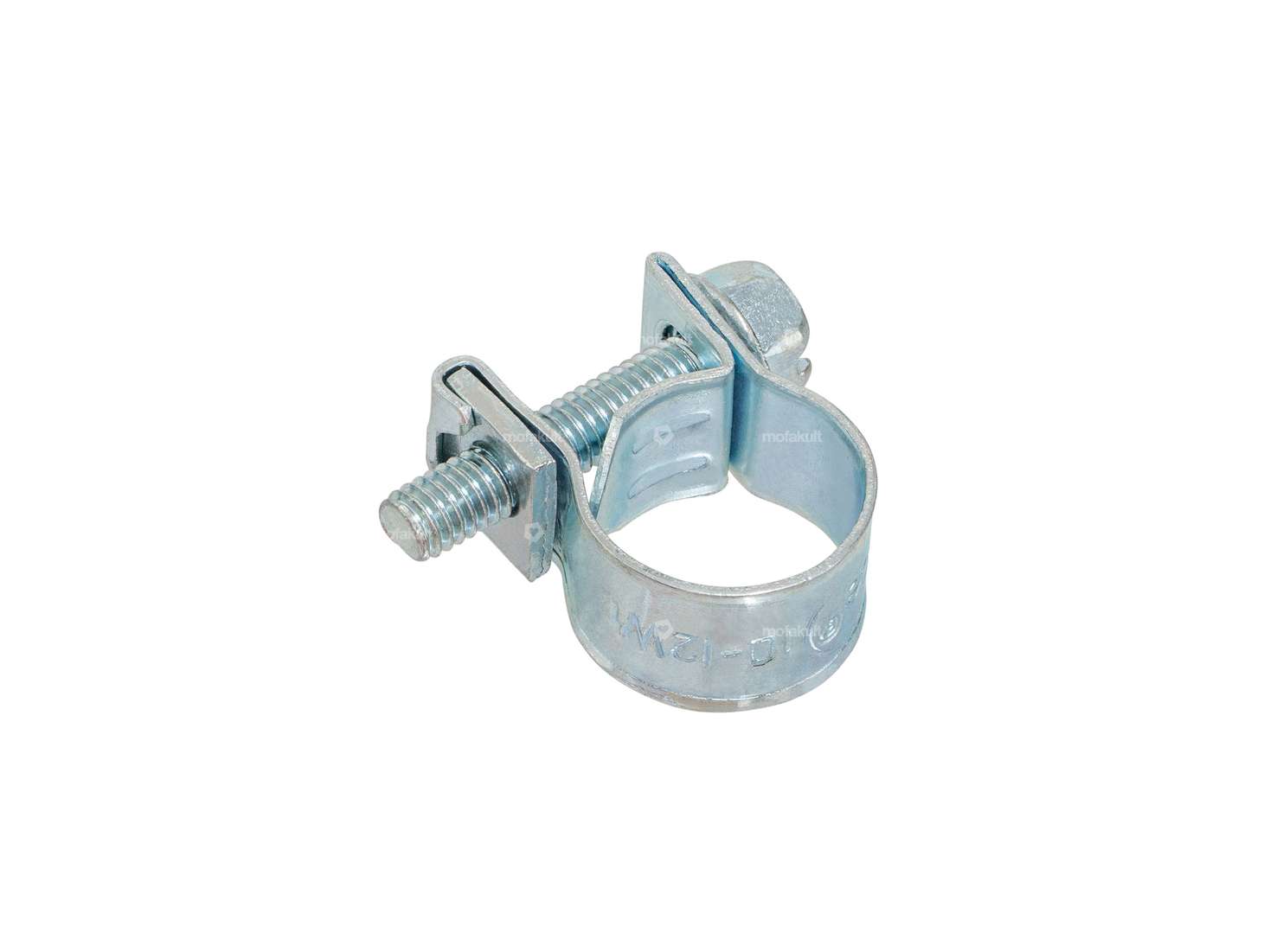 Solid screw clamp 10 - 12 mm W1 - galvanized Carousel Image 2