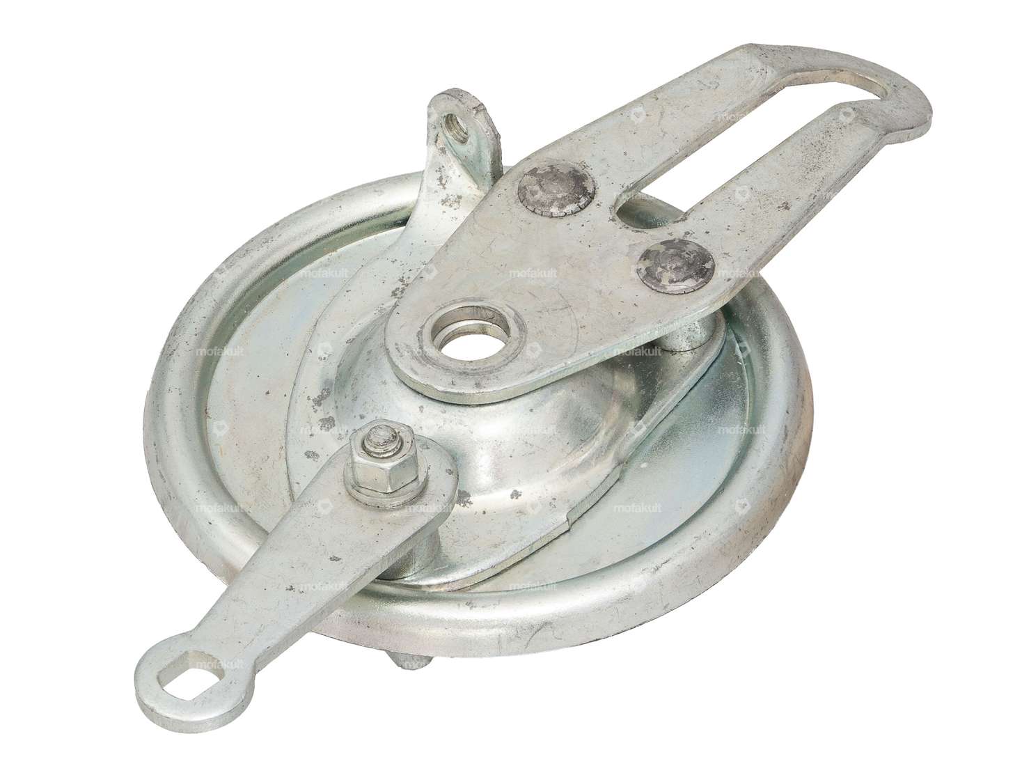 Sachs Bremsankerplatte V905 Ø 90 mm vo. / hi. ohne Feder NOS Carousel Image 3