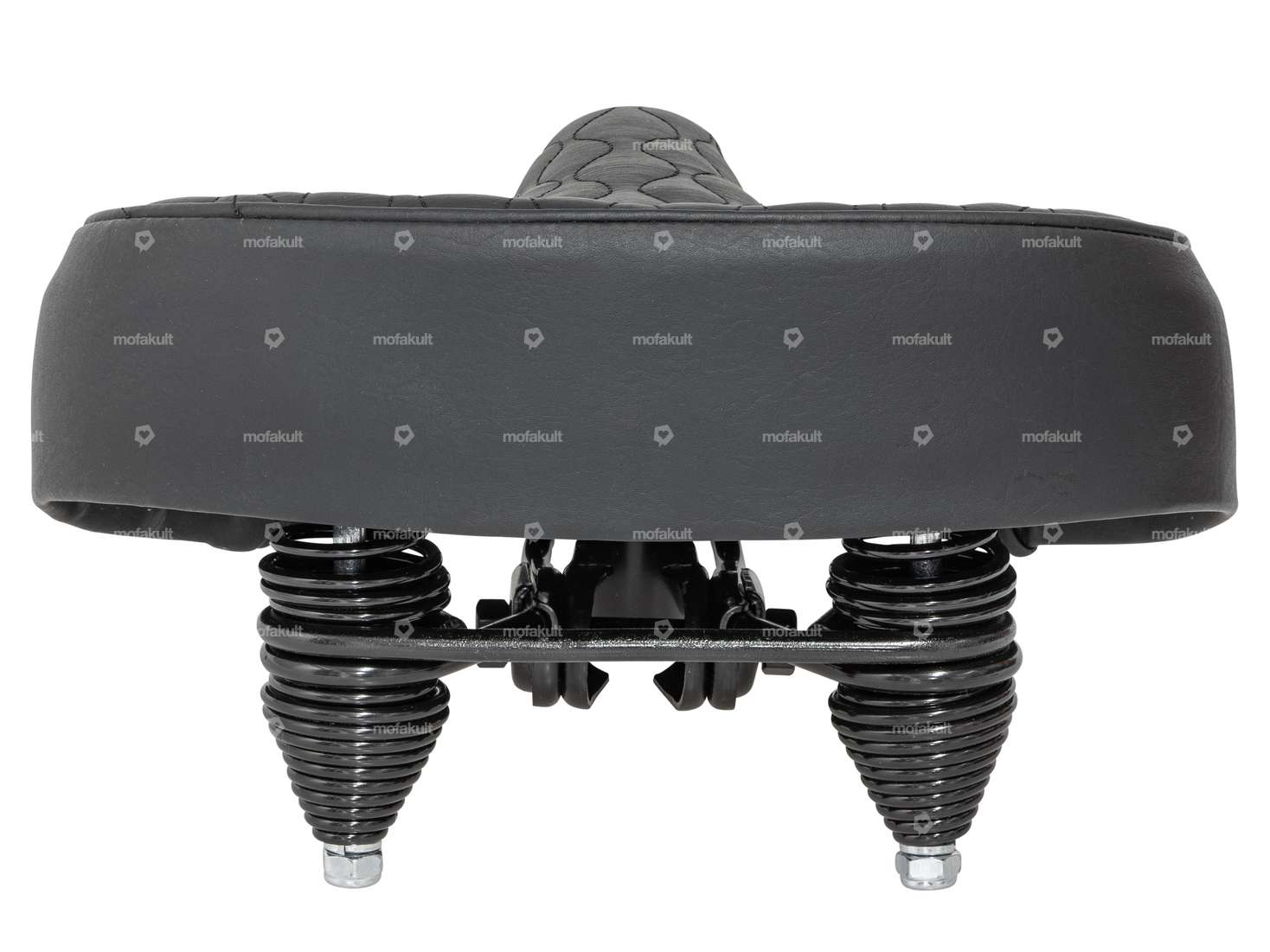 Sattel Classic Tonnenfedern schwarz Carousel Image 3