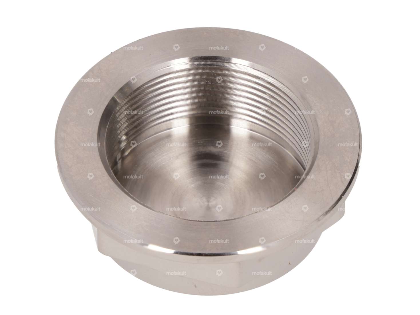 swiing® revival steerer tube nut 1"/24G closed Inox Carousel Image 2