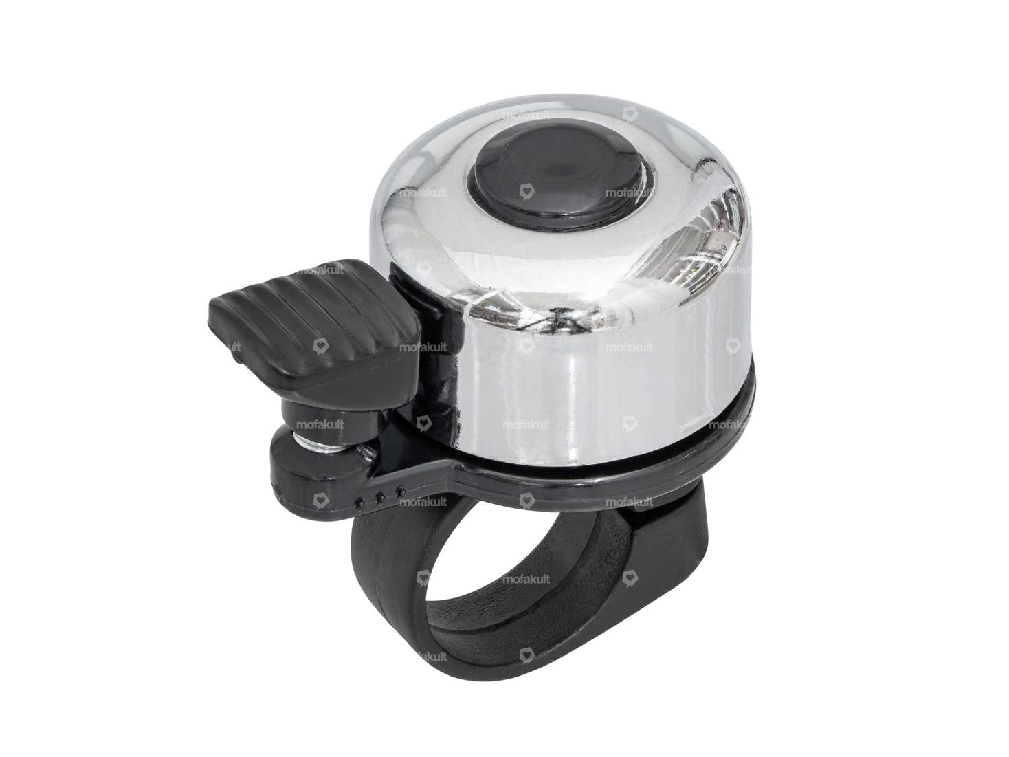 Bell small chrome Carousel Image 1