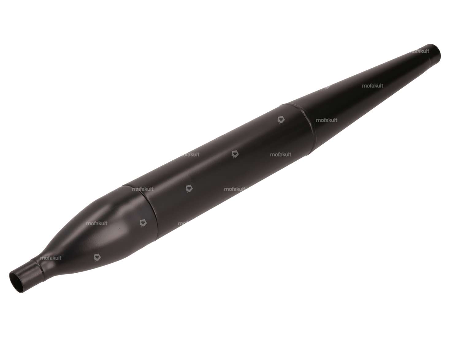 Endtopf Flöte Ø 28 / 70 mm schwarz Carousel Image 1