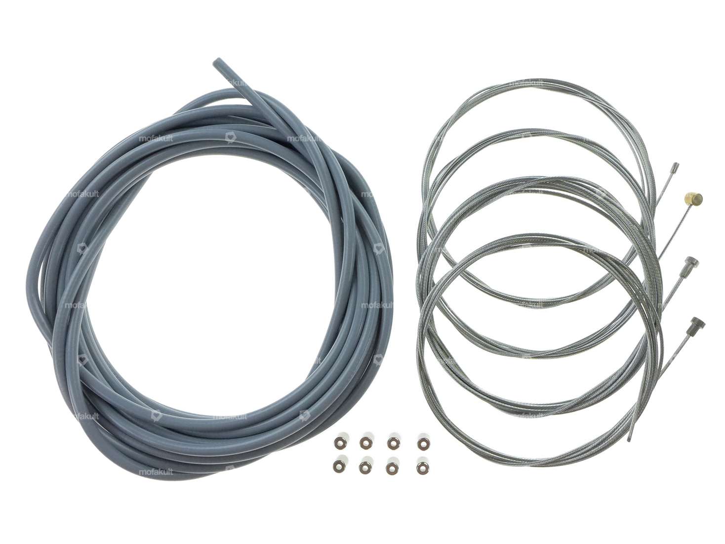 Manual cable set gray Carousel Image 1
