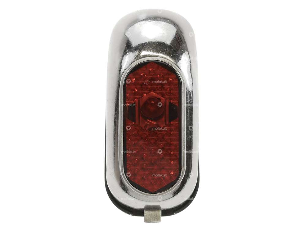 Rear light chrome large NOS Carousel Image 2