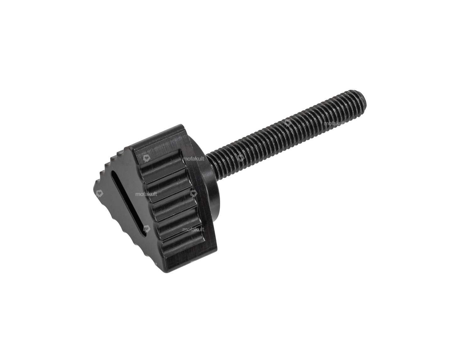 66HEROES Seitenschutzschraube CNC 35 mm Alu schwarz (Vollmaterial) | Puch Carousel Image 1