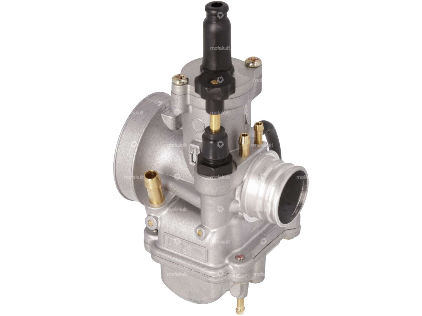 Polini CP 21 mm Vergaser (Handchoke) Gummiflansch Carousel Image 4