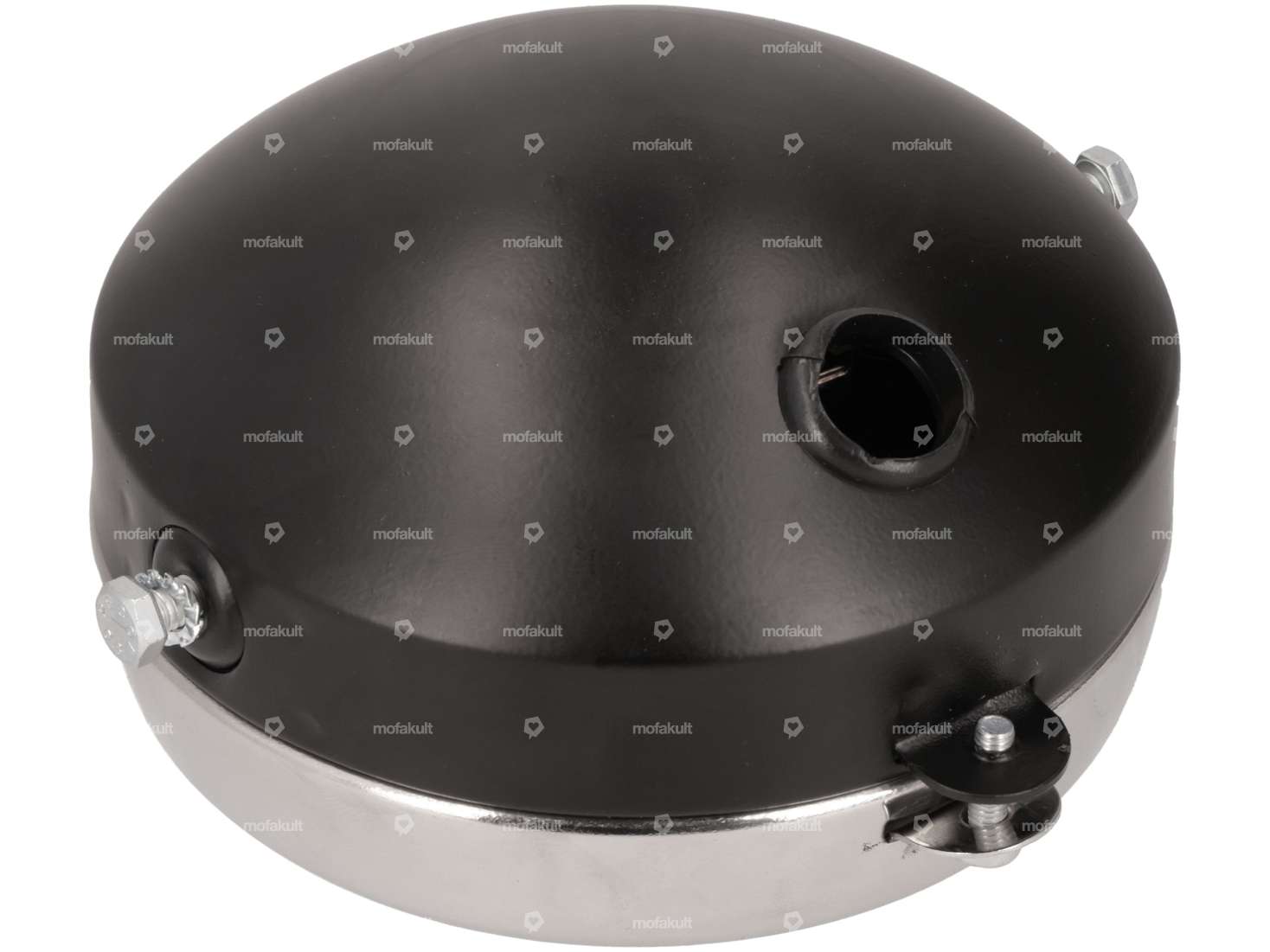 SIM spotlight round Ø 14 cm Inox / black Carousel Image 2