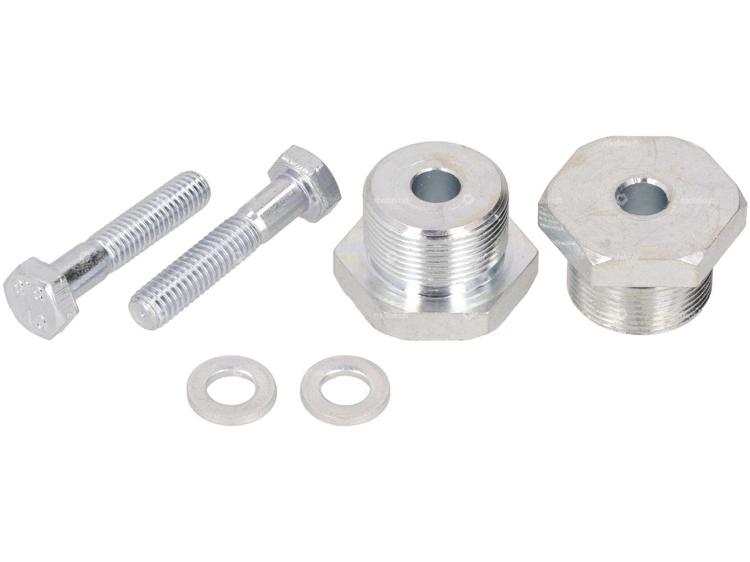 Kronenmutter-Set Gabel | Puch MS25, MS50 Carousel Image 1