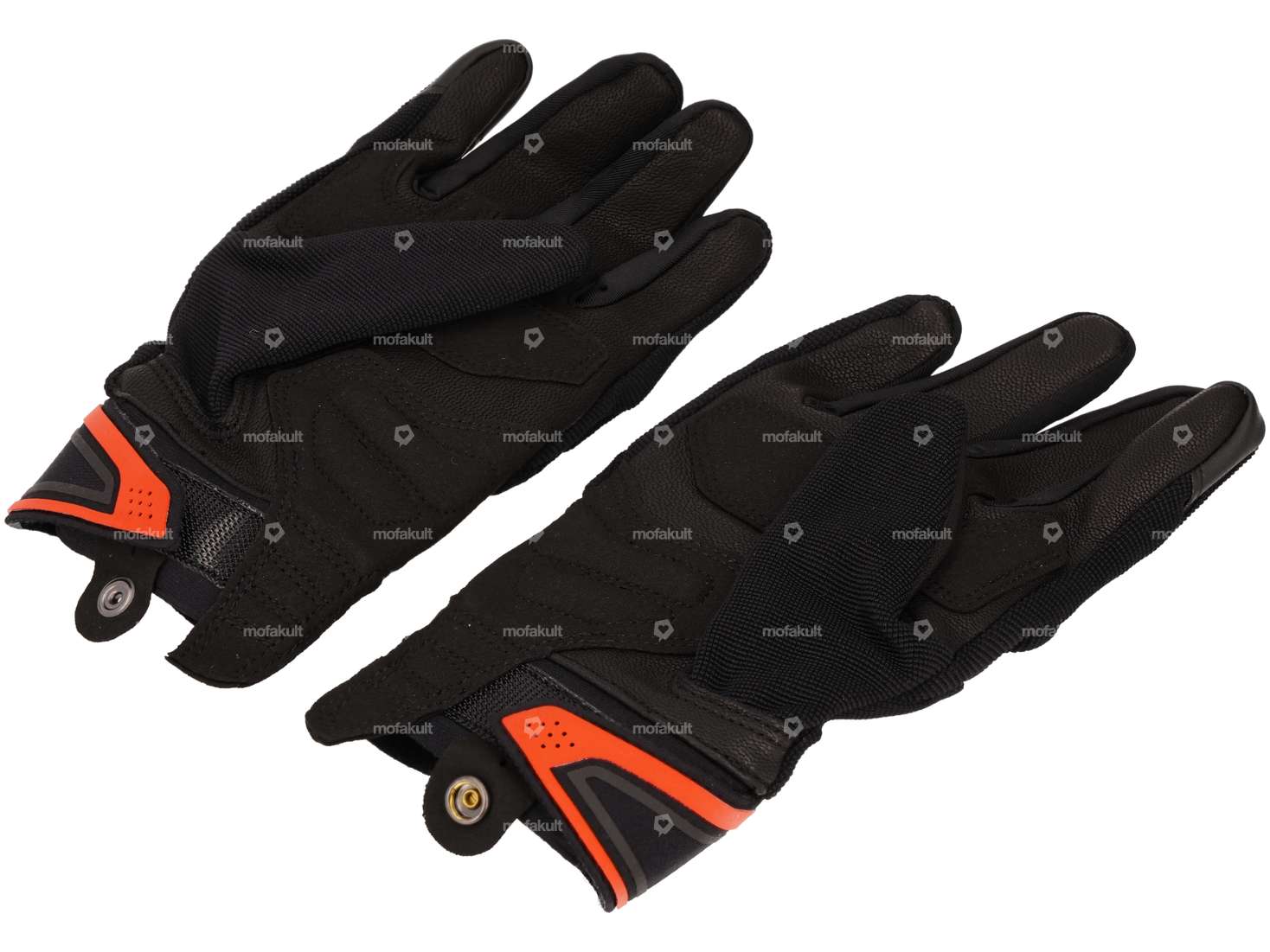 IXON glove "MIG 2" black / red Carousel Image 2