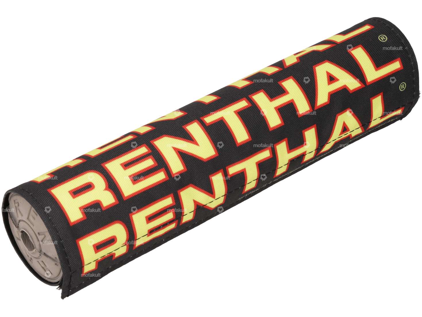 RENTHAL Lenkerschutz schwarz / gelb / rot 22 cm Carousel Image 1