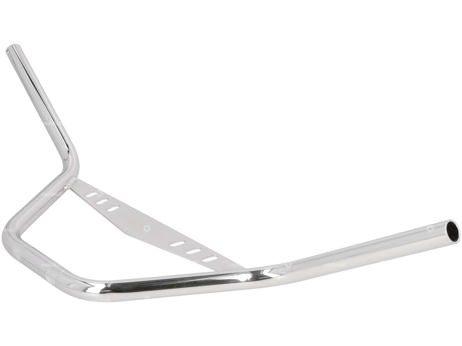 Lenker Gabelplatte 20 cm geschwungen mit Platte Chrom Carousel Image 2