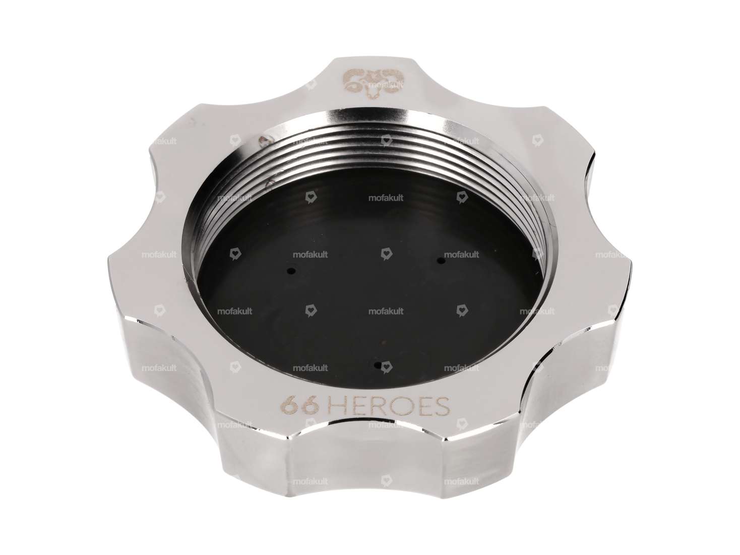 66HEROES Tank cap M45x1.5 aluminum chrome | Sachs Carousel Image 2