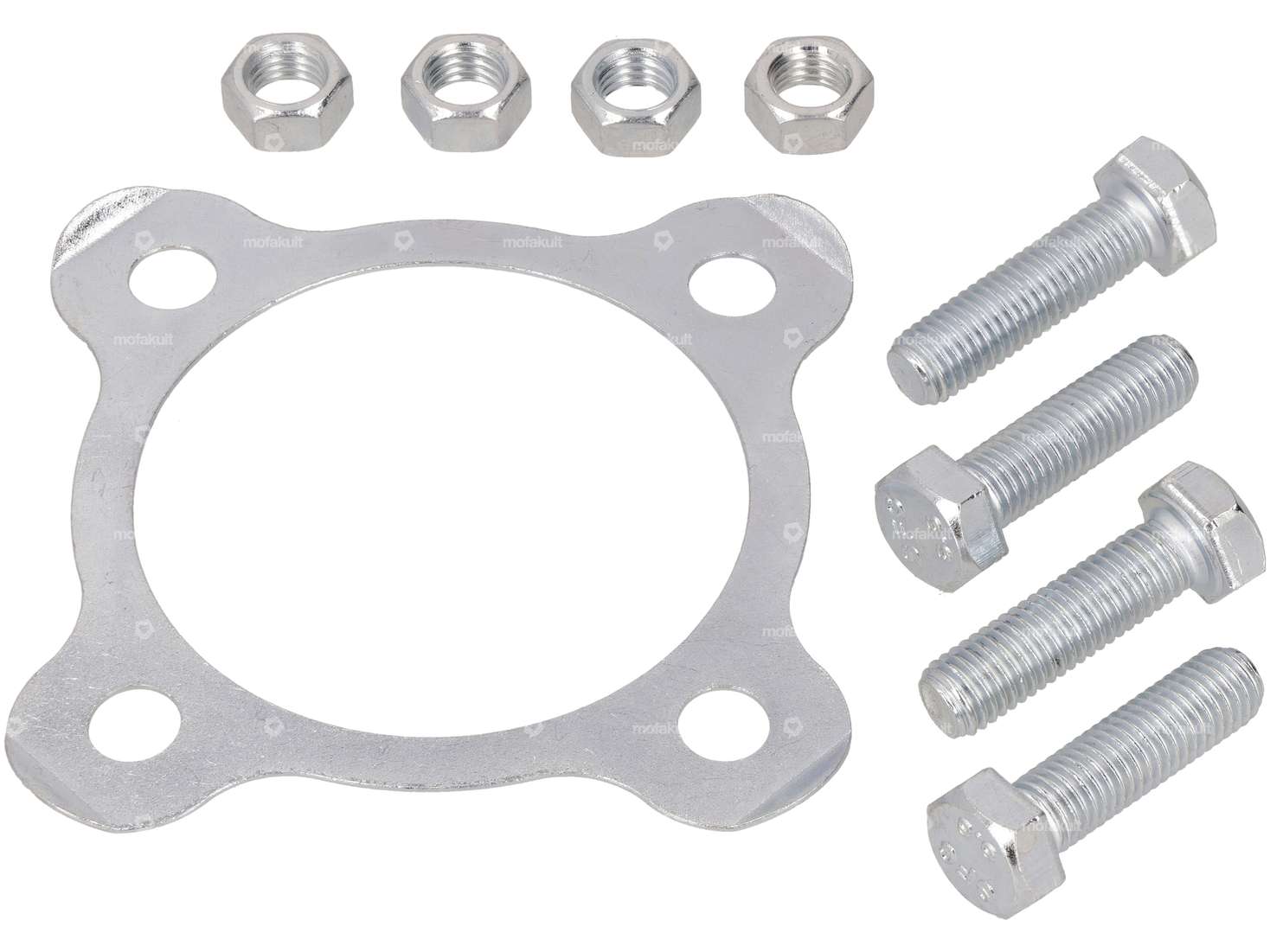 Sicherungsblech-Set Zahnkranz verzinkt | Hercules Prima, Optima Carousel Image 1