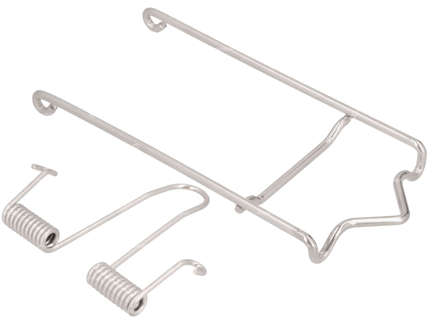 GPO Luggage Rack Bracket & Spring Additional Luggage Rack Inox | Piaggio Ciao Carousel Image 1