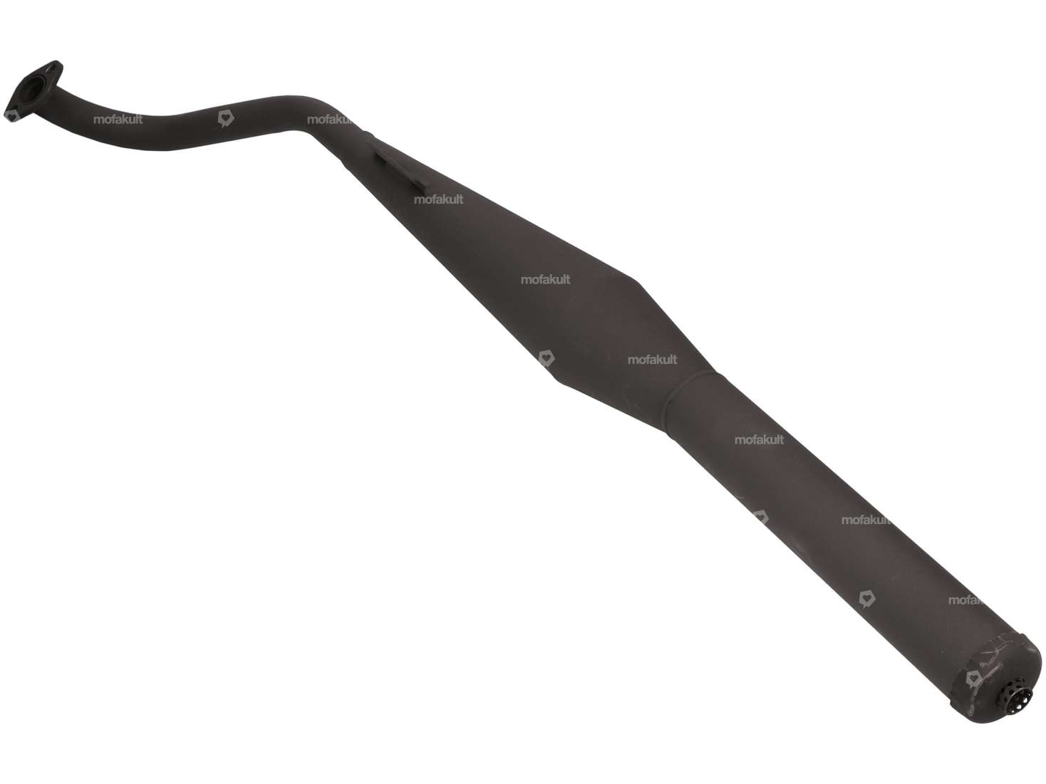 Homoet Auspuff 28 mm «P4» schwarz | Tomos 4L / 4TL Carousel Image 2