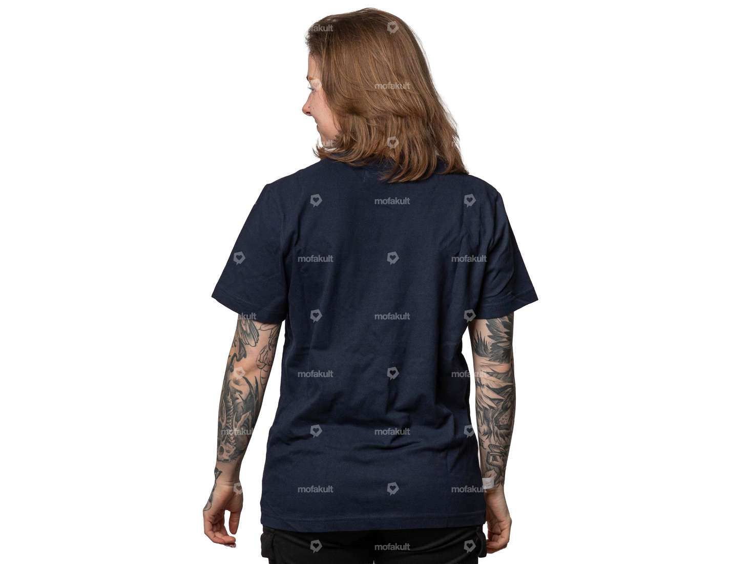 mk-Merch T-Shirt «PIAGGIO» blau Carousel Image 3