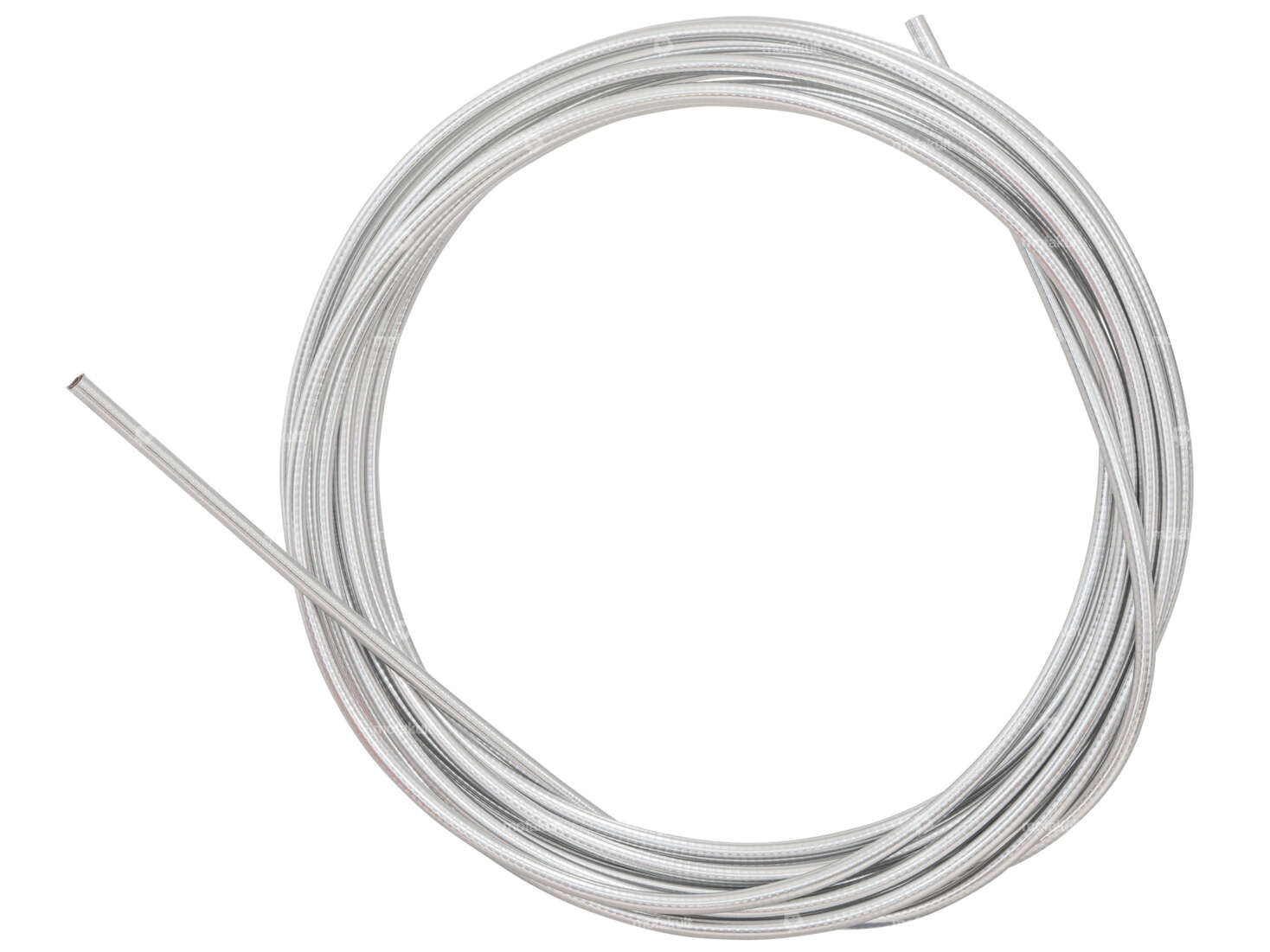 Cable sheath Ø 5 mm chrome (6 meter roll) PTFE-greased Carousel Image 1